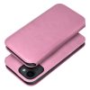 DUAL POCKET Book tok XIAOMI redmi Note 12 5G készülékhez világos rózsaszín