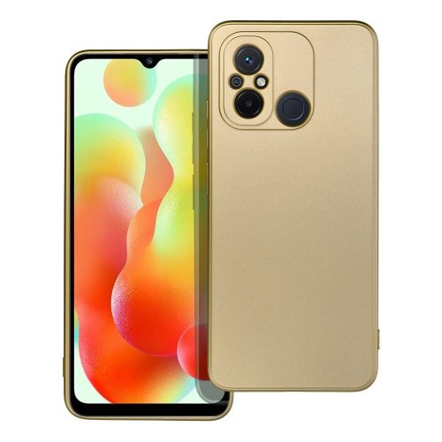 METALLIC tok XIAOMI redmi 12C-hez arany színben
