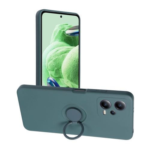 SILICONE RING tok a XIAOMI redmi Note 12 5G telefonhoz, zöld színű
