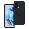 SILICONE RING tok XIAOMI redmi Note 12 Pro 5G készülékhez, fekete