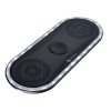 CELL F-ENERGY Ellipse vezeték nélküli töltő 3in1 kompatibilis az Apple Qi QC 15W fekete