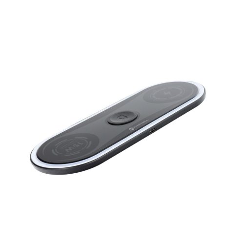 CELL F-ENERGY Ellipse vezeték nélküli töltő 3in1 kompatibilis az Apple Qi QC 15W fekete