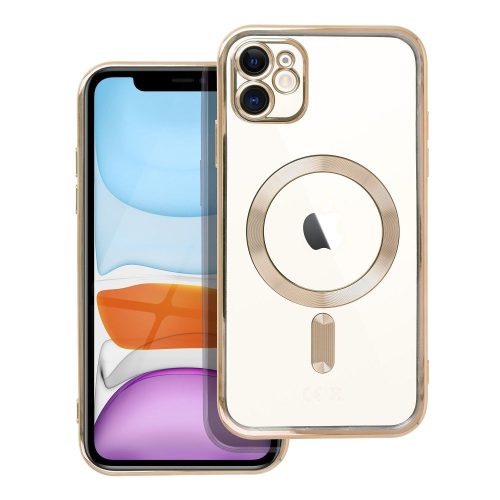 ELECTRO MAG COVER tok MagSafe kompatibilis IPHONE 11 arany színben