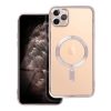 ELECTRO MAG COVER tok kompatibilis a MagSafe rendszerrel az IPHONE 11 Pro Max készülékhez rózsaarany színben
