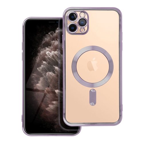 ELECTRO MAG COVER tok kompatibilis a MagSafe-fel az IPHONE 11 Pro Max készülékhez, mély lila színben