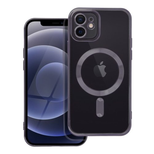 ELECTRO MAG COVER tok kompatibilis MagSafe-fel IPHONE 12-höz fekete