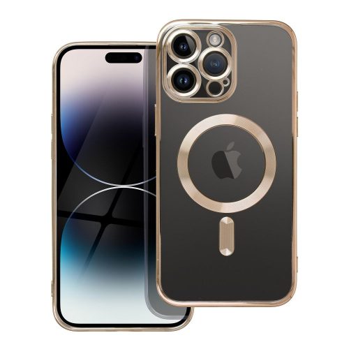 ELECTRO MAG COVER tok kompatibilis a MagSafe-fel, IPHONE 12 Pro készülékhez arany színben