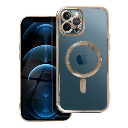 ELECTRO MAG COVER tok kompatibilis a MagSafe-fel az IPHONE 12 Pro Max készülékhez, arany színben
