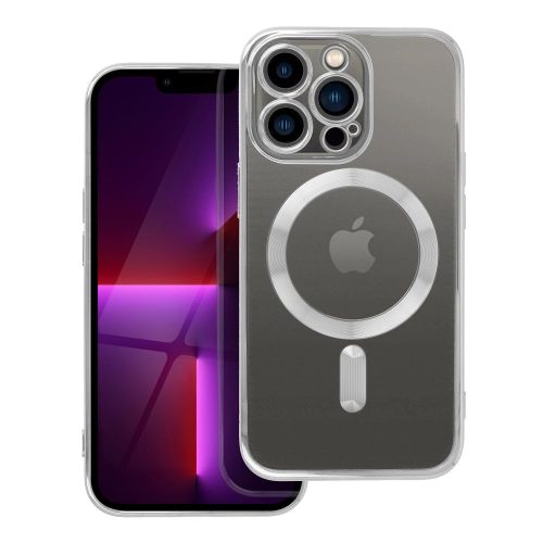 ELECTRO MAG COVER tok, kompatibilis a MagSafe-dal iPhone 13 Pro ezüst