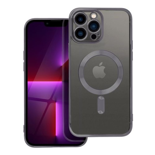 ELECTRO MAG COVER tok kompatibilis a MagSafe-el az IPHONE 13 Pro Max számára fekete színben
