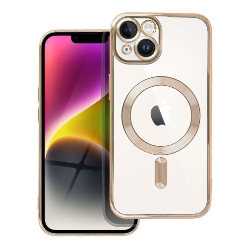 ELECTRO MAG COVER tok kompatibilis a MagSafe-fel az IPHONE 14 arany színben