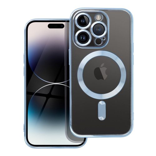 ELECTRO MAG COVER tok kompatibilis a MagSafe-fel, kék színben, IPHONE 14 Pro készülékhez.