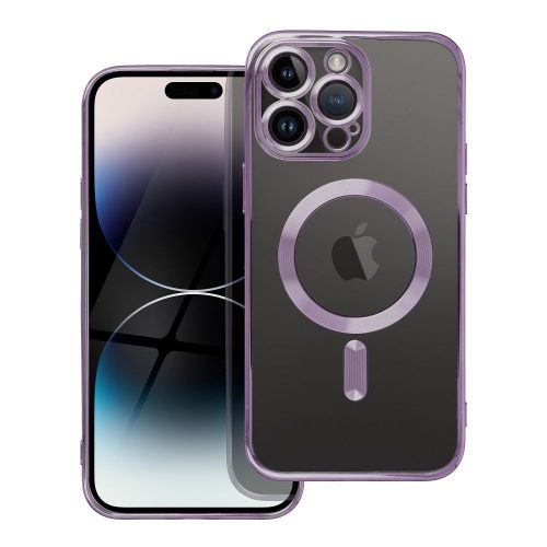 ELECTRO MAG COVER tok kompatibilis a MagSafe-fel IPHONE 14 Pro Max készülékhez mély lila színben