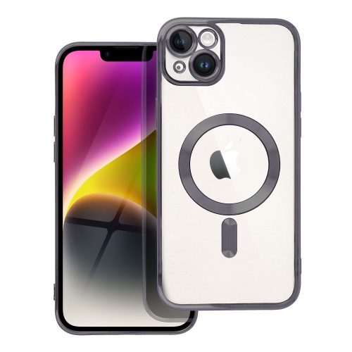ELECTRO MAG COVER tok kompatibilis a MagSafe-fel, IPHONE 14 Plus-hoz, fekete színű
