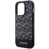 GUESS tok IPHONE 14 Pro-hoz GUHMP14LHGCFSEK (MAG GCUBE) fekete
