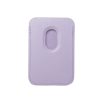 bőr MAG pénztárca kompatibilis MagSafe lilac