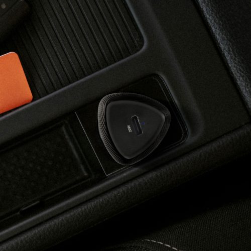 CELL F-ENERGY Carbon CC50-1C autós töltő Type C + Type C to Type C kábel PD 3A 20W fekete
