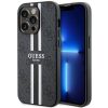 GUESS tok az IPHONE 14 Pro Max-hoz, MagSafe kompatibilis GUHMP14XP4RPSK (4G Printed Stripes) fekete