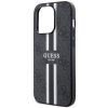 GUESS tok az IPHONE 14 Pro Max-hoz, MagSafe kompatibilis GUHMP14XP4RPSK (4G Printed Stripes) fekete