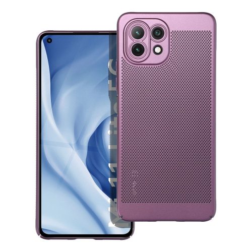 BREEZY tok XIAOMI Mi 11 Lite 5G / Mi 11 Lite LTE 4G / Mi 11 Lite NE lila színben