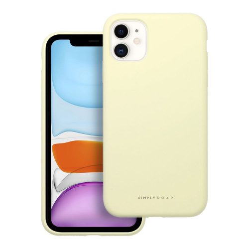 ROAR tok CLOUD SKIN IPHONE 11-hez Világos Sárga