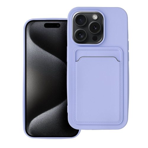 CARD tok az IPHONE 15 Pro-hoz, lila