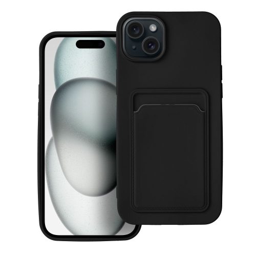 Tok CARD  IPHONE 15 Plus fekete