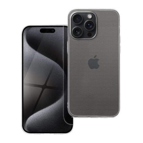 CLEAR Tok 2 mm az IPHONE 15 Pro Max-hoz átlátszó