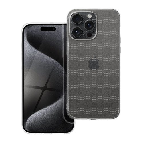 CLEAR Tok 2 mm az IPHONE 15 Pro Max-hoz (kamera védelem) átlátszó
