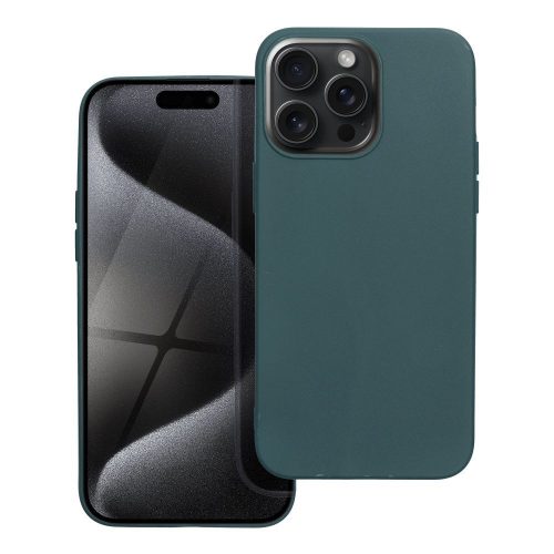 MATT tok az IPHONE 15 Pro-hoz sötétzöld