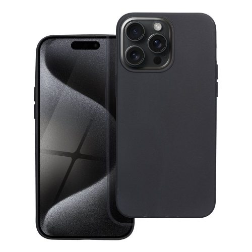 MATT tok az IPHONE 15 Pro Max számára, fekete