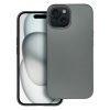 METALLIC tok IPHONE 15-höz szürke színben