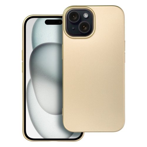 METALLIC tok IPHONE 15 arany