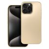 METALLIC tok az IPHONE 15 Pro Max-hoz arany