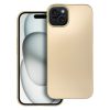METALLIC tok az IPHONE 15 Plus Plus aranyhoz