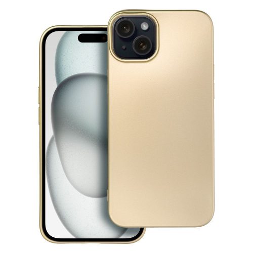 METALLIC tok az IPHONE 15 Plus Plus aranyhoz