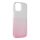SHINING tok IPHONE 15-höz átlátszó rózsaszín