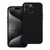 SILICONE Tok  IPHONE 15 Pro Max fekete