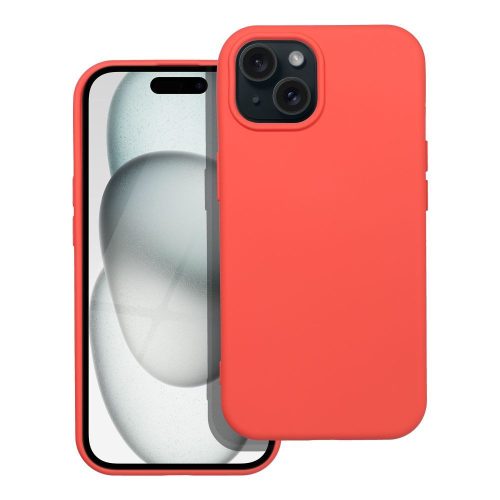 SILICONE tok IPHONE 15-höz barack színben