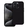 SILICONE Tok  IPHONE 15 Pro fekete