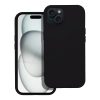 SILICONE tok IPHONE 15 Plus fekete
