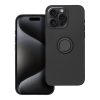 SILICONE RING tok az IPHONE 15 Pro Max-hoz fekete