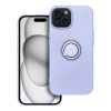 SILICONE RING tok IPHONE 15-höz lila