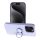 SILICONE RING tok IPHONE 15 Pro violet számára