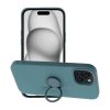 SILICONE RING tok IPHONE 15-höz zöld