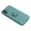 SILICONE RING tok IPHONE 15-höz zöld