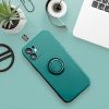 SILICONE RING tok IPHONE 15-höz zöld