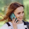 SILICONE RING tok IPHONE 15-höz zöld