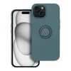 SILICONE RING tok IPHONE 15-höz zöld