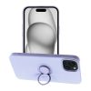 SILICONE RING tok az IPHONE 15 Plus-hoz, lila